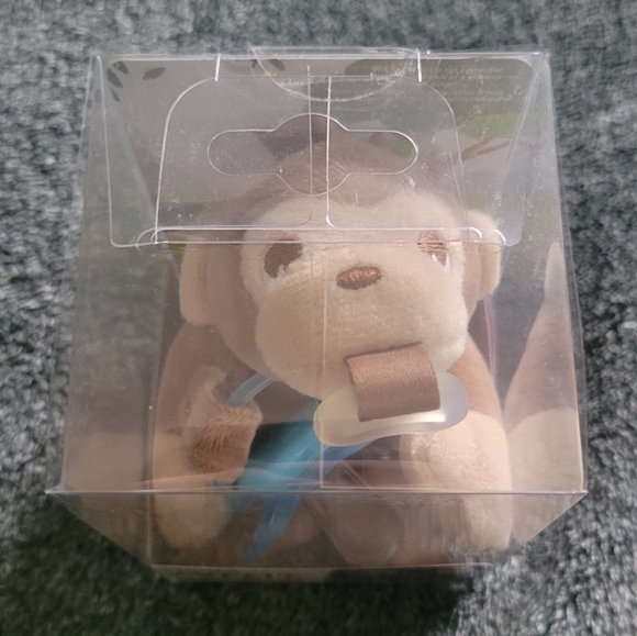 Philips AVENT Soothie Snuggle Pacifier Holder with Detachable Pacifier Monkey - Picture 5 of 6